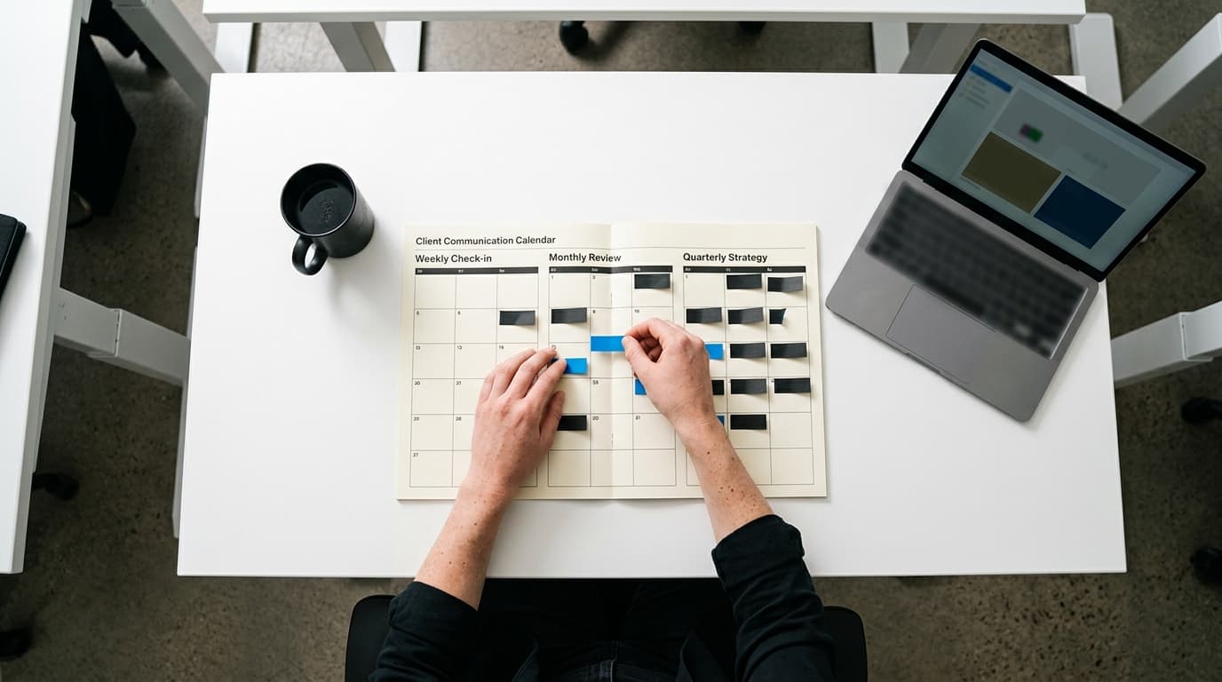 The Proactive Communication Cadence: How Often to Talk to Your Agency Clients (and What to Say)