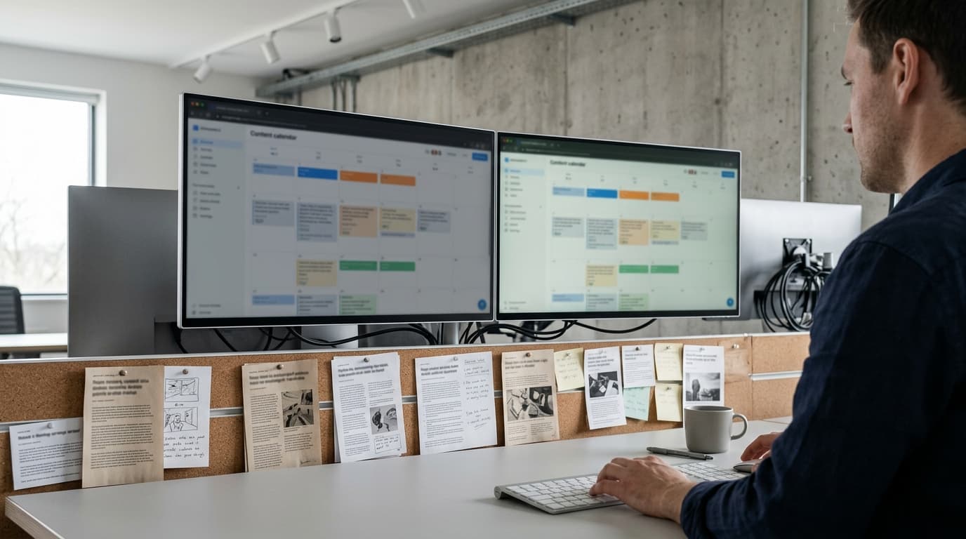 The ‘Schedule and Forget’ Content Pipeline: A Four-Step Workflow