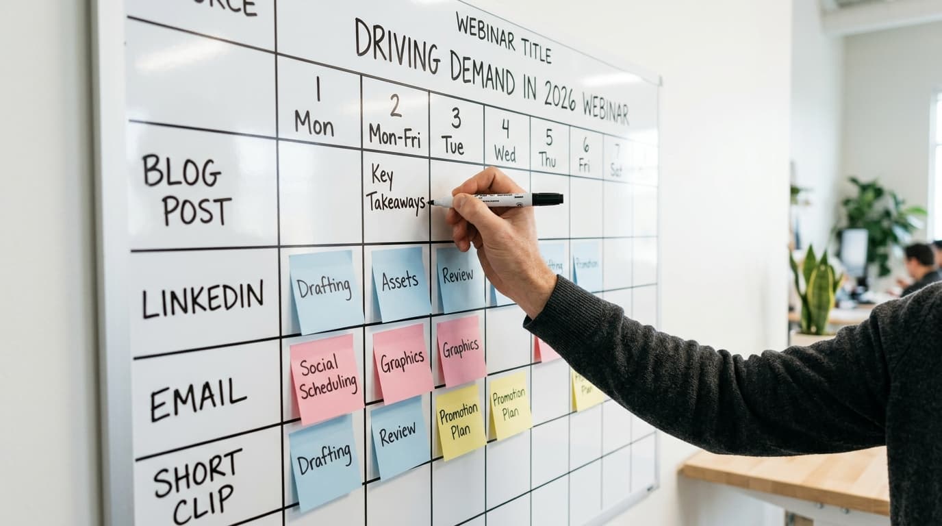 Repurposing Content With AI: Turn One Webinar Into 10 Articles